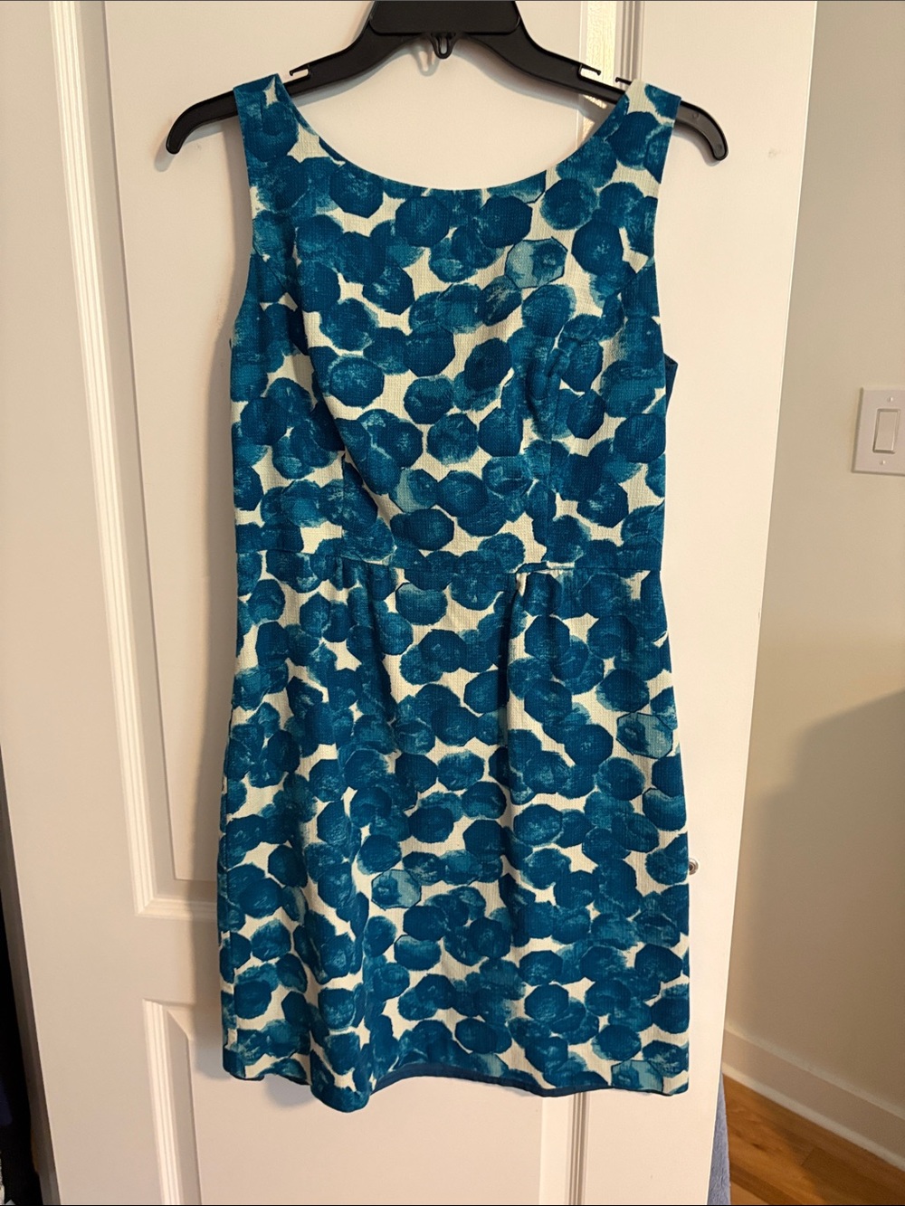 Tabitha Blue Floral Sleeveless Mini Dress